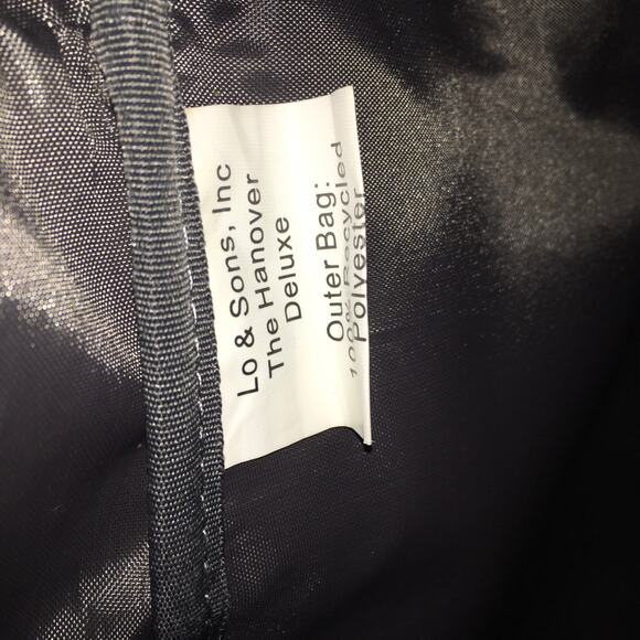 Lo & Sons L&S Hanover Deluxe Backpack Navy Camouflage Removable Liner Travel - Picture 13 of 13